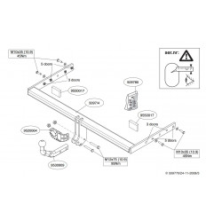 Фаркоп на Audi A3 509700