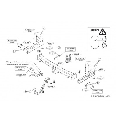 Фаркоп на Audi Q5 513900