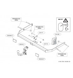 Фаркоп на Volkswagen Jetta 541100