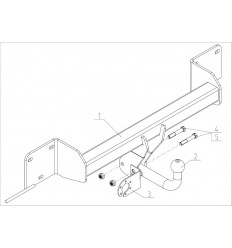 Фаркоп на BMW X1 BM04