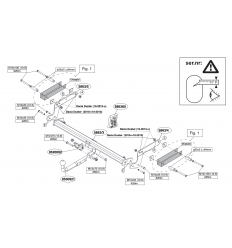 Фаркоп на Renault Duster 586300