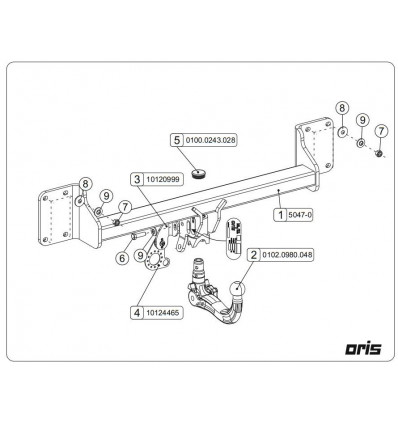 Фаркоп на BMW X5 050-473