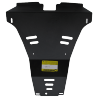 Стальная защита заднего бампера для Nissan X-Trail 01440