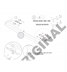 Фаркоп на Volvo XC70 E6809AV