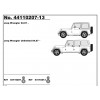 Штатная электрика к фаркопу на Jeep Wrangler 119704/44110213