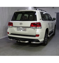 Защита задняя (уголки) на Toyota Land Cruiser 200 TOYLC200EXCAL17-24