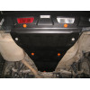 Защита заднего бампера Nissan X-Trail ALF1537st
