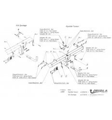 Фаркоп на Hyundai Tucson J/069