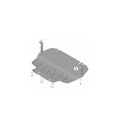 Защита картера и КПП Seat Altea Freetrack 72302