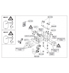 Фаркоп на Lexus LX 570 424700