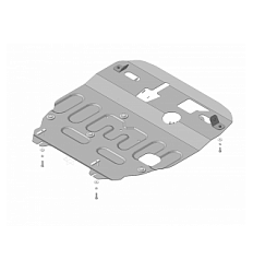 Защита картера и КПП Mitsubishi ASX 71337