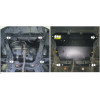 Защита картера, радиатора и КПП Peugeot Expert 01618