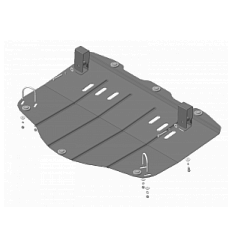 Защита картера и КПП Citroen C5 00414