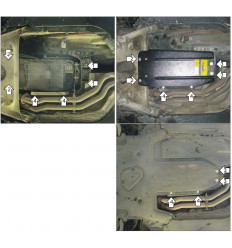 Защита КПП BMW 5-Series 00217