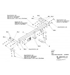 Фаркоп на Nissan Almera N/019