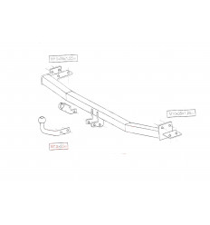 Фаркоп на Nissan Almera N/002