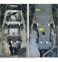 Защита КПП и РК Land Rover Range Rover Voque 383220