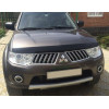 Дефлектор капота (отбойник) на Mitsubishi Pajero Sport SMIL2000612