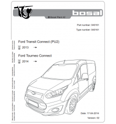 Фаркоп на Ford Transit Connect 040-161