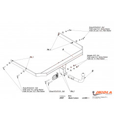 Фаркоп на Mazda 3 X/021