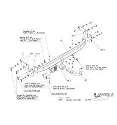 Фаркоп на Hyundai Solaris J/060