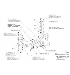 Фаркоп на Hyundai Terracan J/033