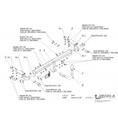 Фаркоп на Citroen C4 C/033