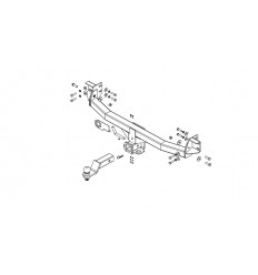 Фаркоп на Kia Mohave FA 0190-E