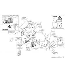 Фаркоп на Mazda 3 584600