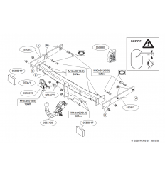 Фаркоп на Audi A6 550800