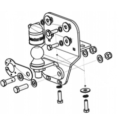 Фаркоп на Toyota Land Cruiser Prado 92513-FE