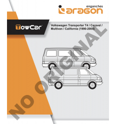 Фаркоп на Volkswagen Transporter, Multivan, Caravelle E6706CA