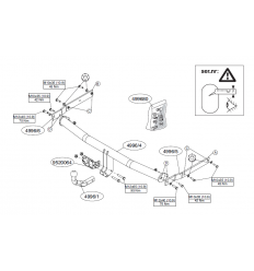 Фаркоп на Mazda 6 499600