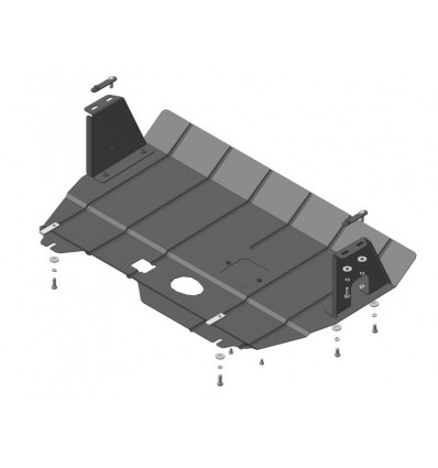 Защита картера, радиатора и КПП Ford Transit 00754