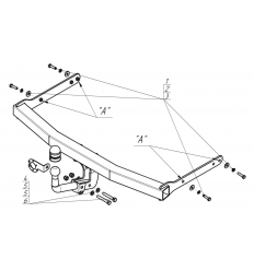 Фаркоп на Skoda Octavia 92304-A