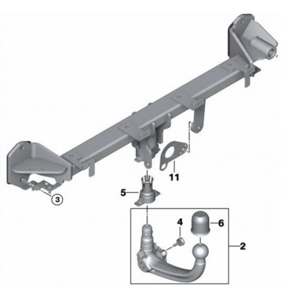 Фаркоп на BMW 3 303487600001