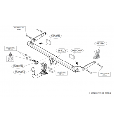 Фаркоп на Audi A3 583200