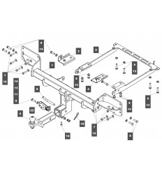 Фаркоп на Land Rover Range Rover 349287