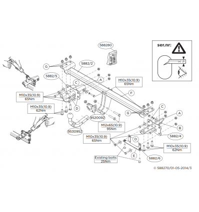 Фаркоп на Mercedes C 588200