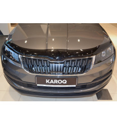 Дефлектор капота (отбойник) на Skoda Karoq SSCKAR1712