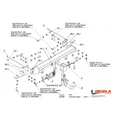 Фаркоп на Chevrolet Captiva CH/A09