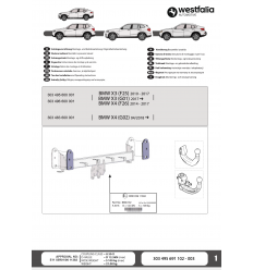 Фаркоп на BMW X3 303496600001