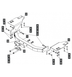 Фаркоп на Toyota Land Cruiser Prado 150 249466