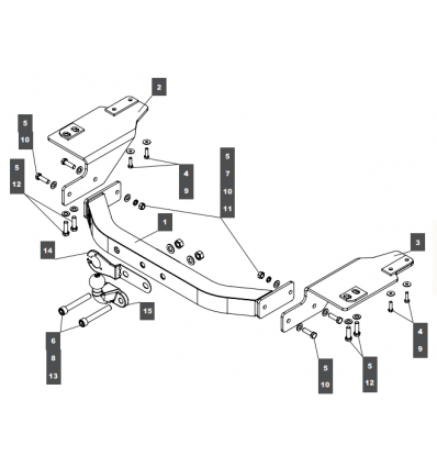 Фаркоп на Toyota Land Cruiser Prado 150 249466