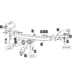 Фаркоп на Toyota Land Cruiser Prado 120/150 249453