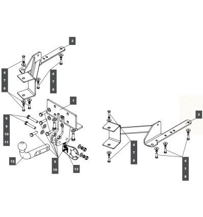 Фаркоп на Toyota Land Cruiser Prado 150 249458