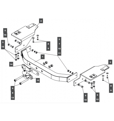 Фаркоп на Toyota Land Cruiser Prado 150 249462