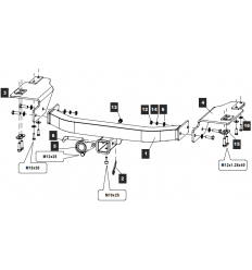 Фаркоп на Toyota Land Cruiser Prado 120/150 249455