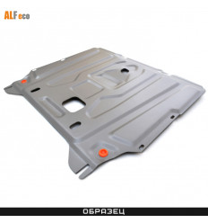 Защита картера, радиатора, КПП и РК Mitsubishi Pajero Sport ALF14.08-14.09AL