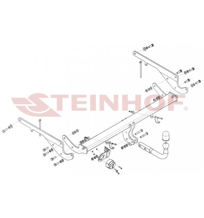 Фаркоп на Mazda CX-9 M-065